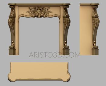 Fireplaces (KM_0231) 3D model for CNC machine